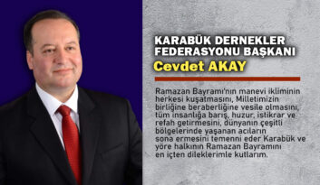 CEVDET AKAY’DAN BAYRAM MESAJI 