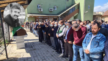 HAYATINI KAYBEDEN HASTANE ÇALIŞANI SON YOLCULUĞUNA UĞURLANDI