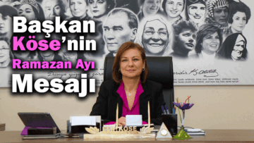 “HUZUR DOLU BİR RAMAZAN AYI DİLİYORUM”