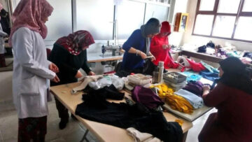 SAKEM KATILIMCILARA MESLEK ÖĞRETİYOR