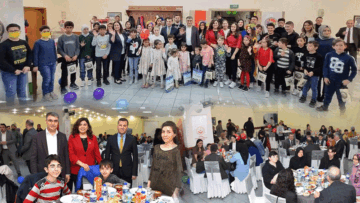KARABÜK PROTOKOLÜ İFTARDA ÇOCUKLAR İLE BULUŞTU
