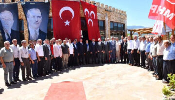 MHP KURMAYLARINDAN YENİCE VE ESKİPAZAR İLÇELERİNE ZİYARET