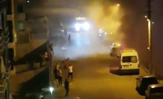 PARK HALİNDEKİ MİNİBÜS ALEV ALDI