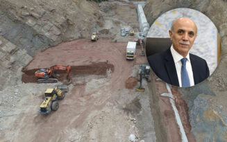 ESKİPAZAR HASLI GÖLETİNDE ÇALIŞMALAR DEVAM EDİYOR