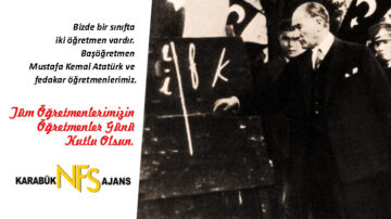 TÜM ÖĞRETMENLERİMİZİN ÖĞRETMENLER GÜNÜ KUTLU OLSUN.