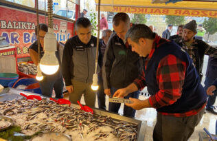 BALIK HALİNDE DENETİN YAPILDI