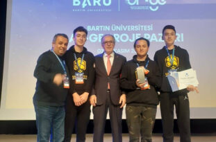 AHİ EVRAN MESLEKİ VE TEKNİK ANADOLU LİSESİNE MANSİYON ÖDÜLÜ