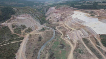 ALDEĞİRMENİ BARAJINDA ÇALIŞMALAR DEVAM EDİYOR