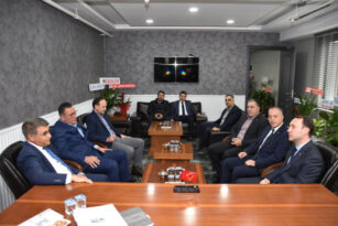 TSO BAŞKANI ÇAPRAZ, VALİ GÜREL İLE ESKİPAZAR OSB’Yİ GÖRÜŞTÜ