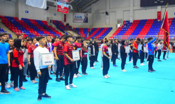 OKUL SPORLARI GENÇLER (A)-BİLEK GÜREŞİ GRUP MÜSABAKALARI BAŞLADI