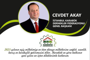 CEVDET AKAY’DAN YENİ YIL MESAJI