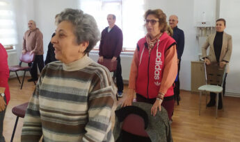 AKTİF YAŞ ALMA MERKEZİNDE BAŞKAN’LI EGZERSİZ