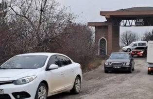 MEZARLIK OTOBANA DÖNDÜ