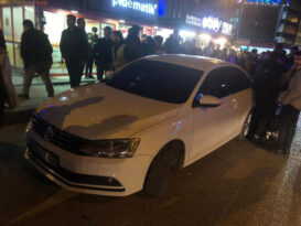 ALKOLLÜ SÜRÜCÜ YAYAYA ÇARPTI