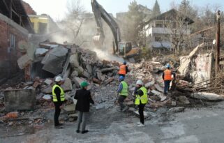 Üçüncü Etap Kentsel Dönüşüm Projesi İçin Yıkımlar Sürüyor