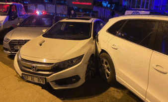 KARABÜK’TE ZİNCİRLEME TRAFİK KAZASI