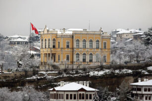 SAFRANBOLU’DA KAR GÜZELLİĞİ