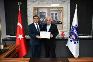 GÜREL’DEN KAHDER’E TEŞEKKÜR BELGESİ