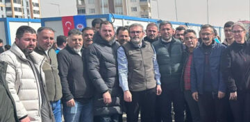 GURBETÇİLER DEPREM BÖLGESİNE KONTEYNER KENT KURUYOR