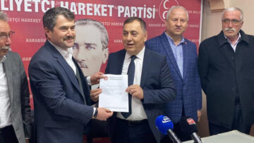 KARAGÜL MİLLETVEKİLİ ADAY ADAYLIĞI BAŞVURUSU YAPTI