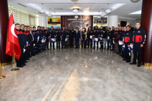 KAHRAMANLARA VALİ GÜREL’DEN TEŞEKKÜR BELGESİ