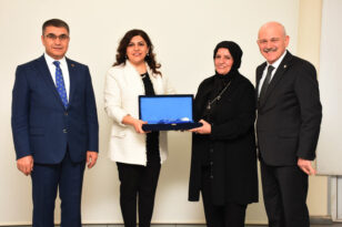 VALİ GÜREL’DEN, UZUN’A VEDA YEMEĞİ