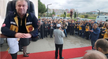 112 BAŞHEKİMİ GÖZYAŞLARIYLA SON YOLCULUĞUNA UĞURLANDI
