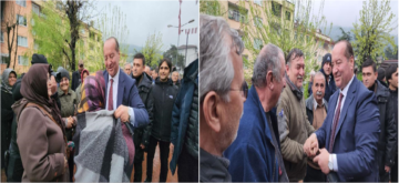 CEVDET AKAY, YENİCE’DE COŞKUYLA KARŞILANDI
