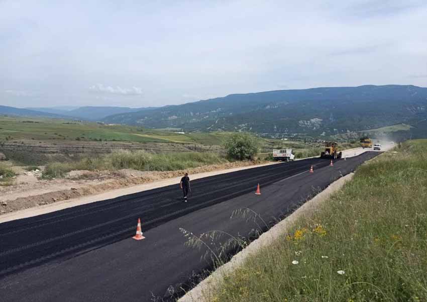 SAFRANBOLU’DA ASFALT ÇALIŞMASI BAŞLATILDI