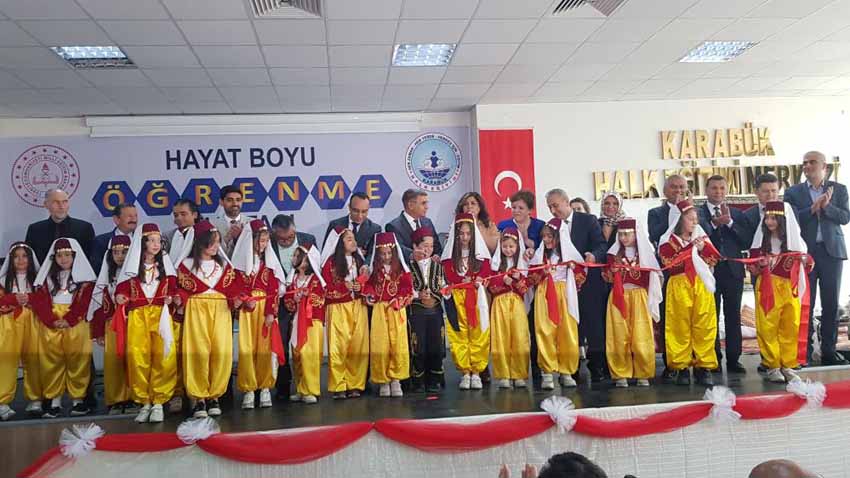 KURSLARDA YAPILAN ÇALIŞMALAR GÖRÜCÜYE ÇIKTI