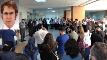 SAĞLIK ÇALIŞANLARI, MESLEKTAŞLARINI UNUTMADI