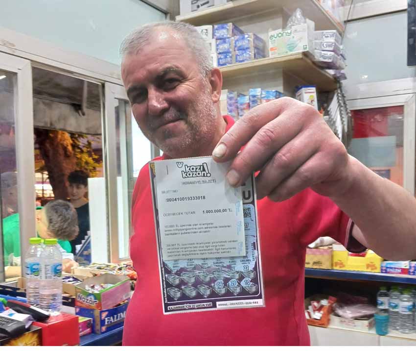 ŞANS BU KEZ BAYİNİN YÜZÜNE GÜLDÜ