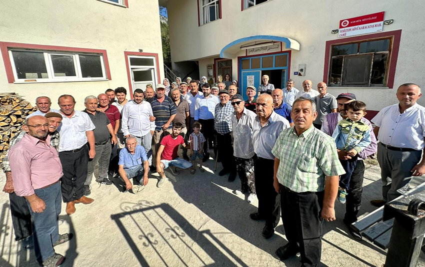 MİLLETVEKİLİ ŞAHİN KÖY ZİYARETLERİNE DEVAM EDİYOR