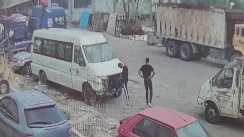 KURTARICI VİNCİN AKÜSÜNÜ BÖYLE ÇALDILAR