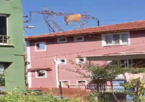 5. KEZ ÇIKTIĞI YÜKSEK GERİLİM HATTINDA AKIMA KAPILDI