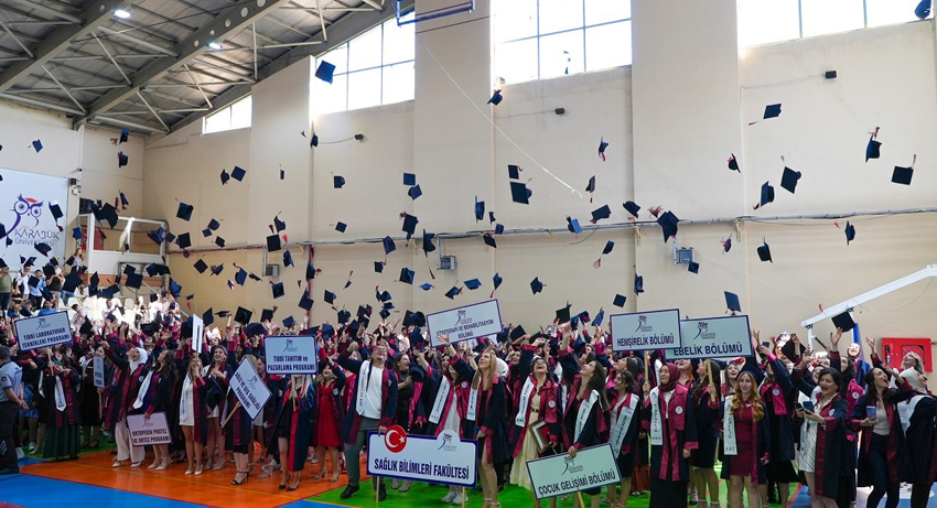 KBÜ’DE MEZUNİYET SEVİNCİ