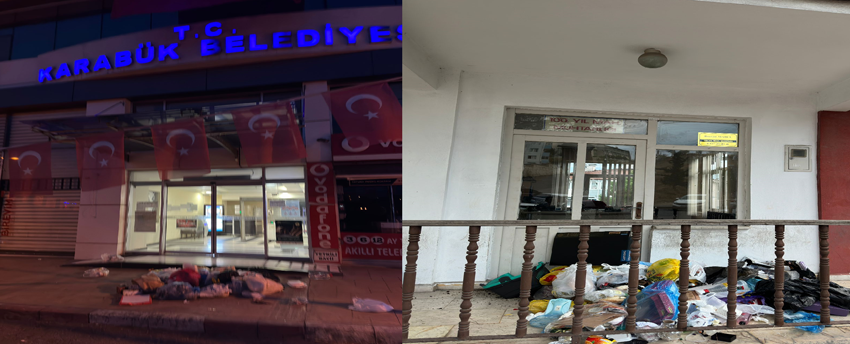VATANDAŞTAN İLGİNÇ PROTESTO