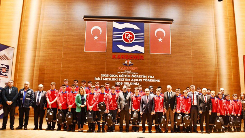 KARDEMİR’DE “İKİLİ MESLEKİ EĞİTİM UYGULAMASI”DEVAM EDİYOR