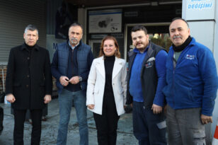 BAŞKAN KÖSE SANAYİ ESNAFININ YENİ YILINI KUTLADI