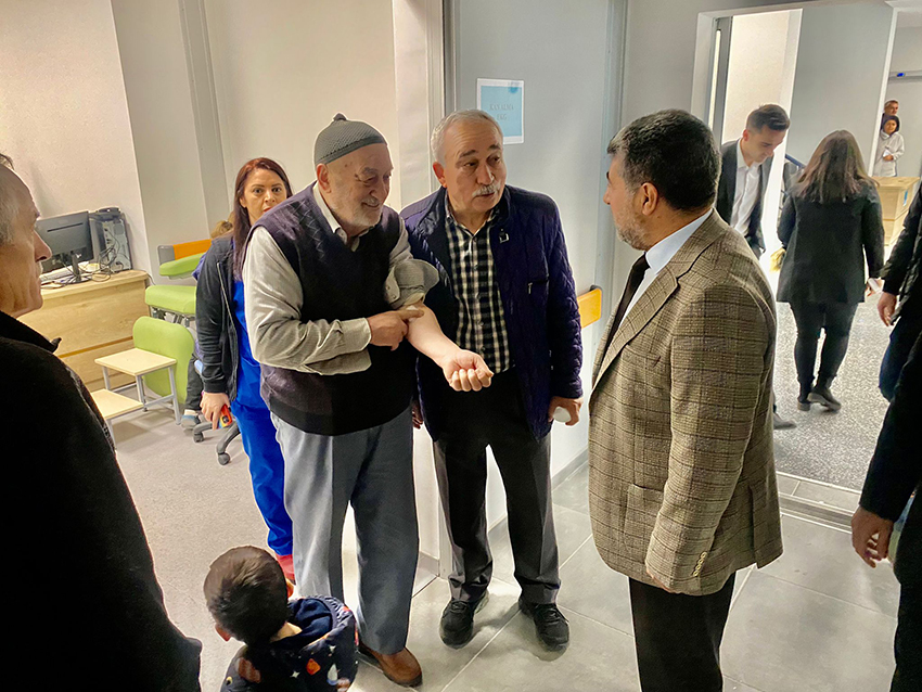 5000 EVLER HASTANESİNDE POLİKLİNİK HİZMETLERİ BAŞLADI.