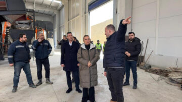 BAŞKAN KÖSE KATI ATIK BERTARAF TESİSİNİ İNCELEDİ