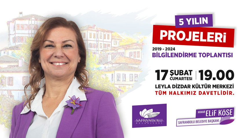 BAŞKAN KÖSE 5 YILIN BİLANÇOSUNU HALKA AÇIKLAYACAK