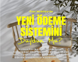 ÖZER MOBİLYADAN MUHTEŞEM FIRSAT