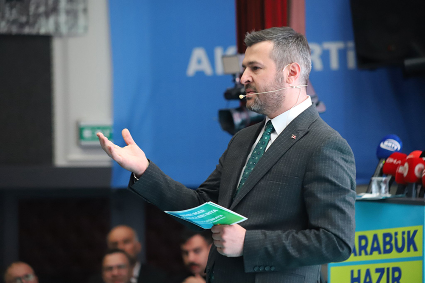 ÖZKAN ÇETİNKAYA : “ HALK DEĞİŞİM İÇİN GÜN SAYIYOR”