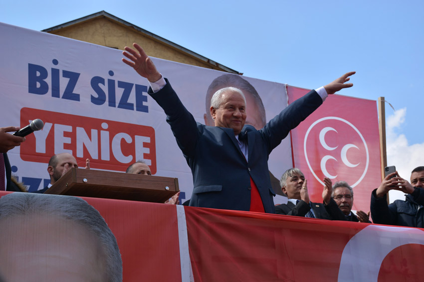 ÇAYLI: “İŞ İNSANLARIMIZ İÇİN 200 BİN M2 ARSA ÜRETTİK”