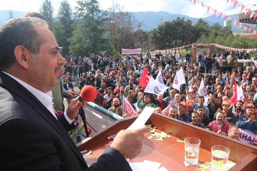 DEĞİRMENCİ: “HAYAT PAHALILIĞI GİRDABINDA 1 MAYIS’I KUTLAMAK İSTEMİYORUZ”