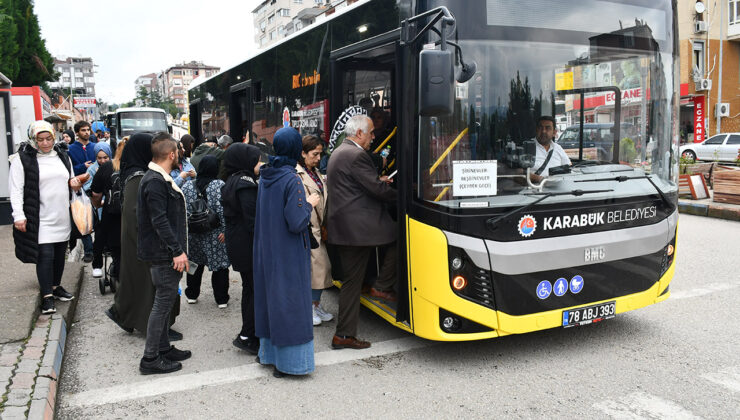 KARABÜK’TE TOPLU TAŞIMA ARAÇLARI BAYRAMDA ÜCRETSİZ