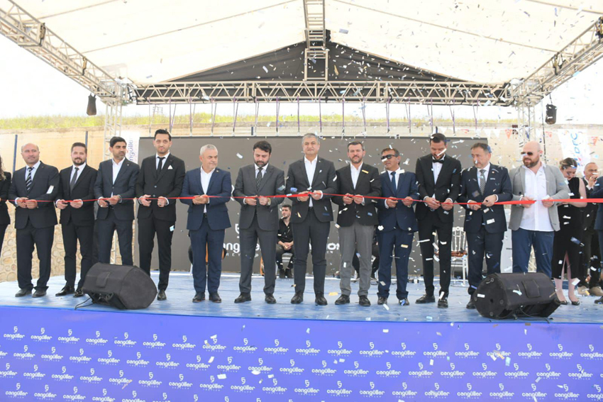 CANGÜLLER TREYLER FABRİKASI AÇILIŞINA YAPILDI