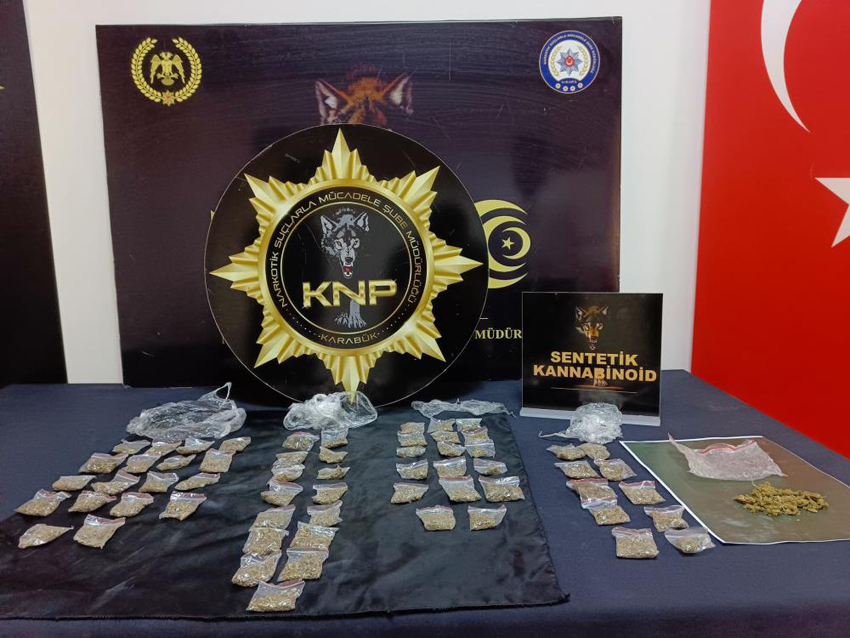 KARABÜK’TE UYUŞTURUCUYA GEÇİT YOK