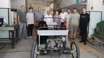  ÖĞRENCİLER ELEKTRİKLİ ARACINI KENDİ YAPIYOR